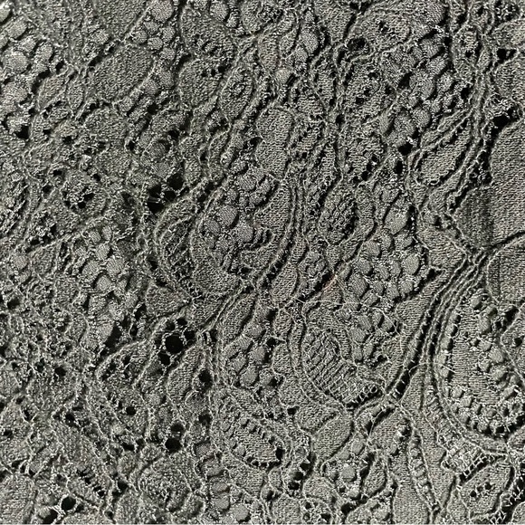 🌸3 for $30 NWOT Joe Fresh Lace Little Black Dress Mini short sleeves LBD - Picture 4 of 16